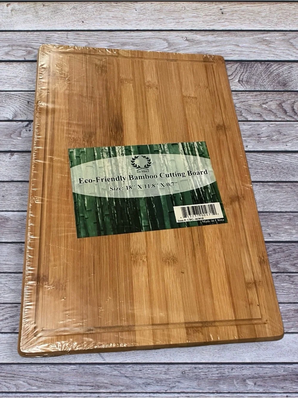 NEW Eco-Friendly Bamboo Cutting Board - Natural Bamboo